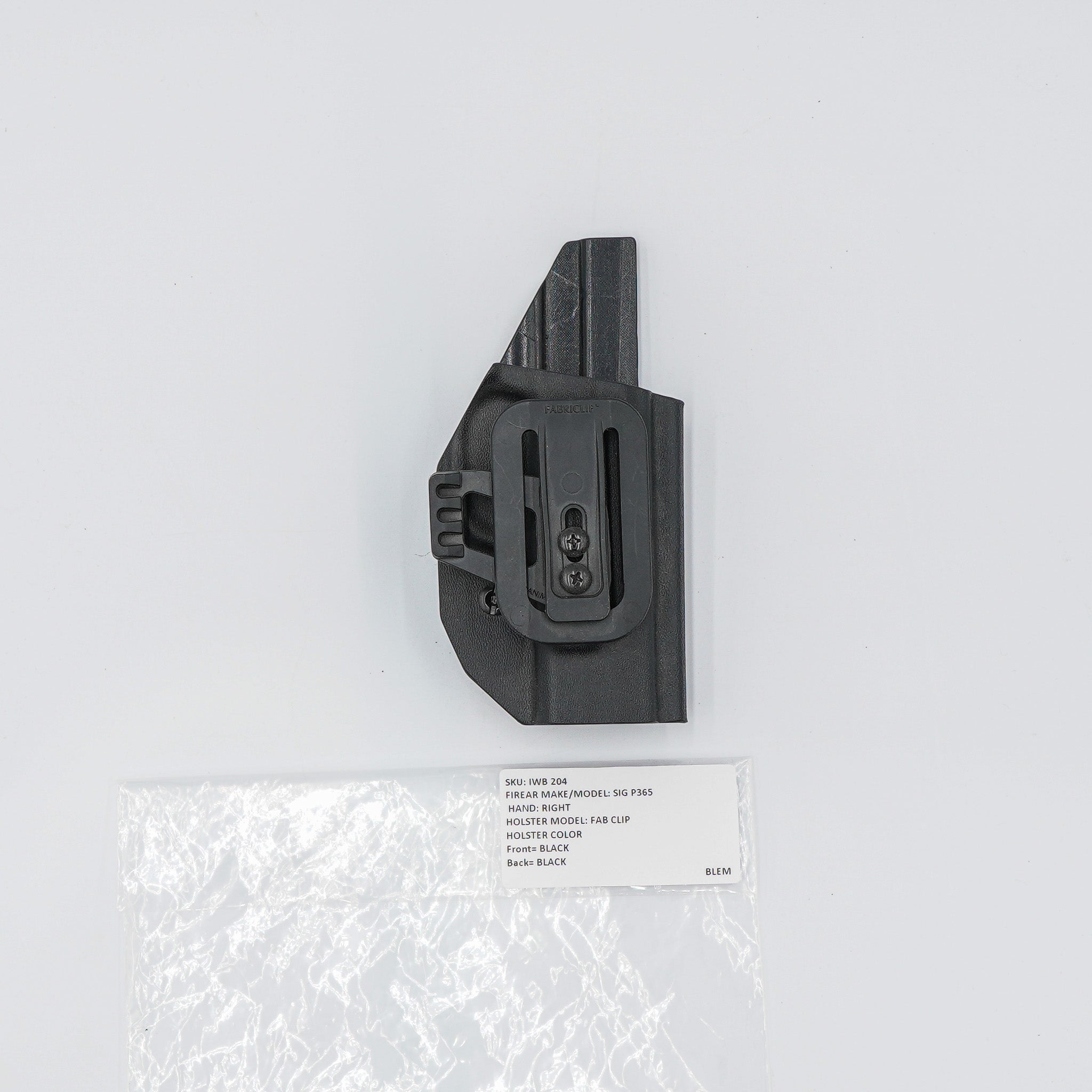 IWB - SIG SAUER