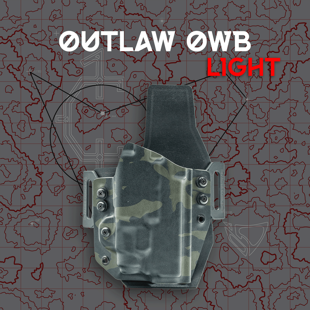 OUTLAW OWB Weapon Light - Outside the Waistband Holster