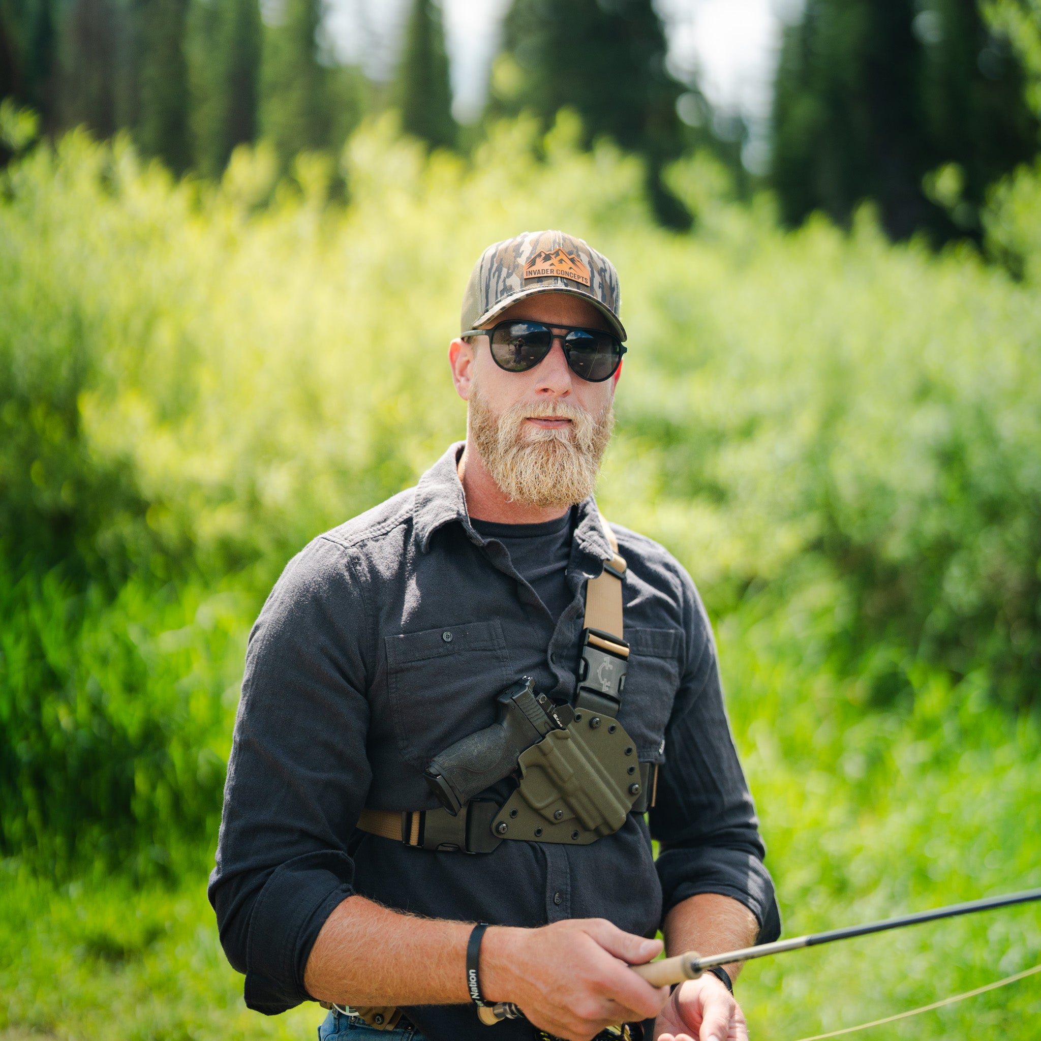 IC Bottomland Trucker Snapback Hat