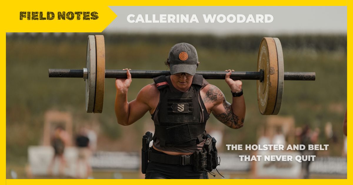 Callerina Woodard - From Competition to Training: The Holster and Belt That Never Quit