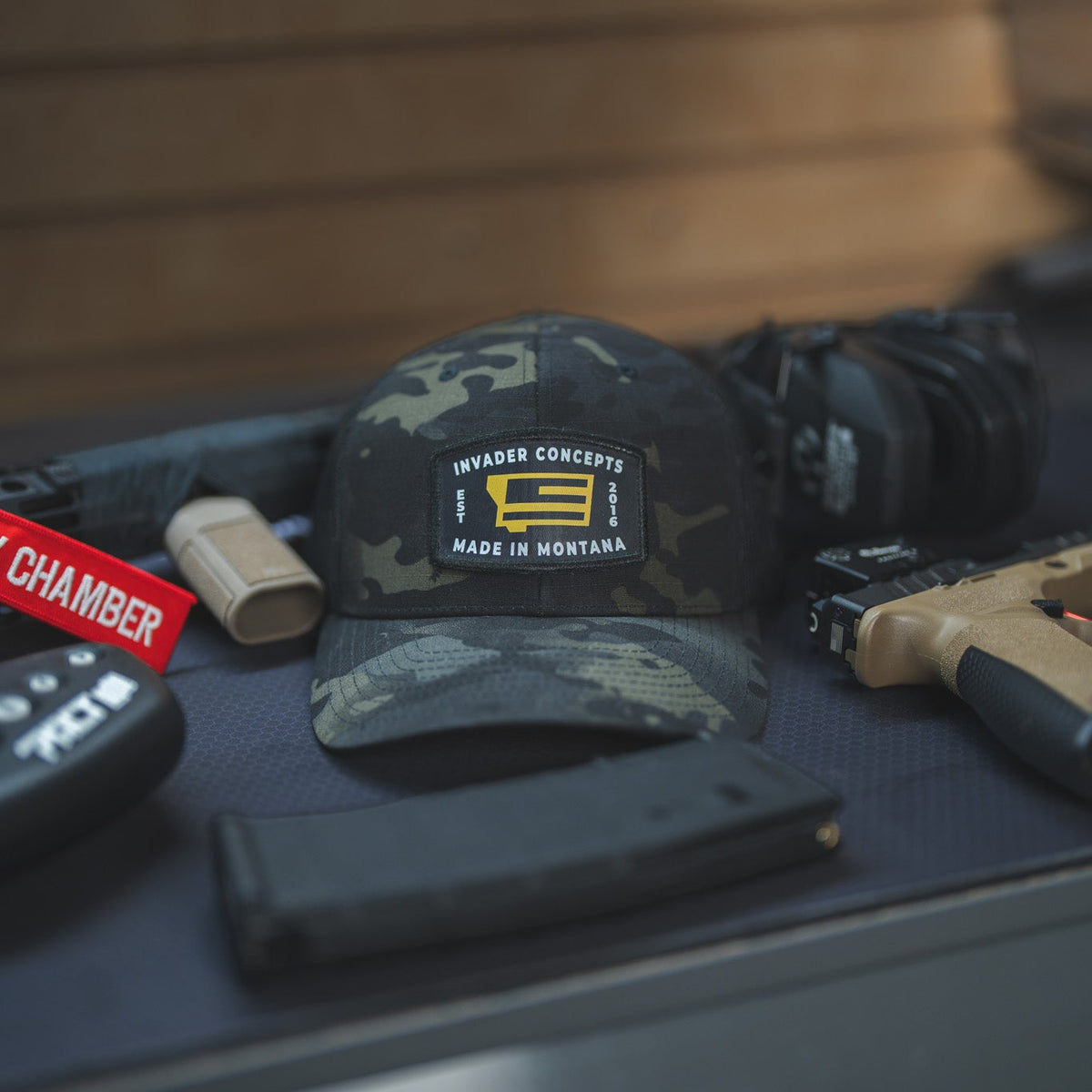 invader gear multicam black Trucker Snapback Hat Automotive Tools this cap features an Color:Night GM 9.5 Motive Gear