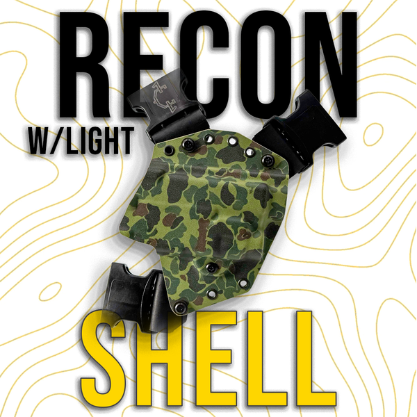 RECON SHELL Weapon Light - Chest Holster