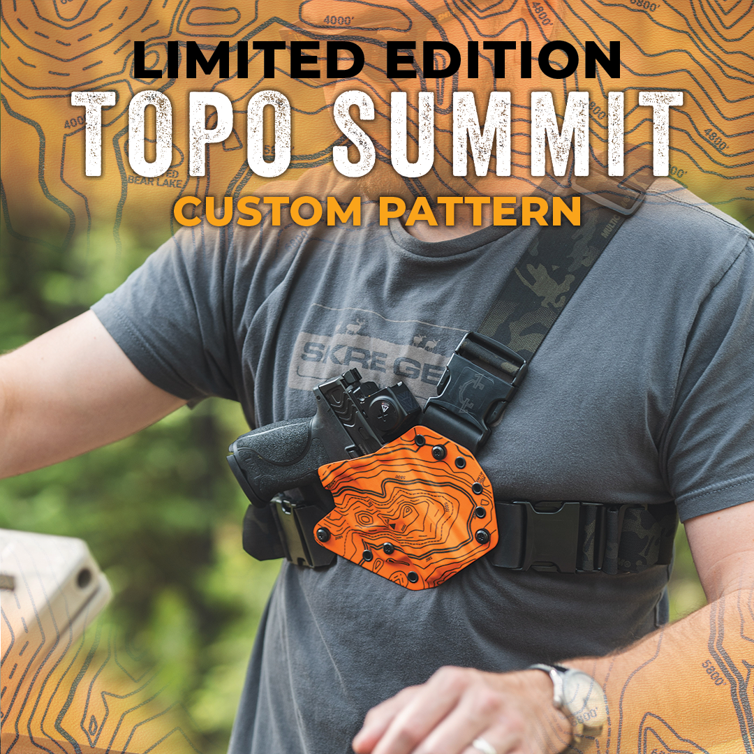 RECON CHEST HOLSTER - LIMITED RUN - TOPO SUMMIT