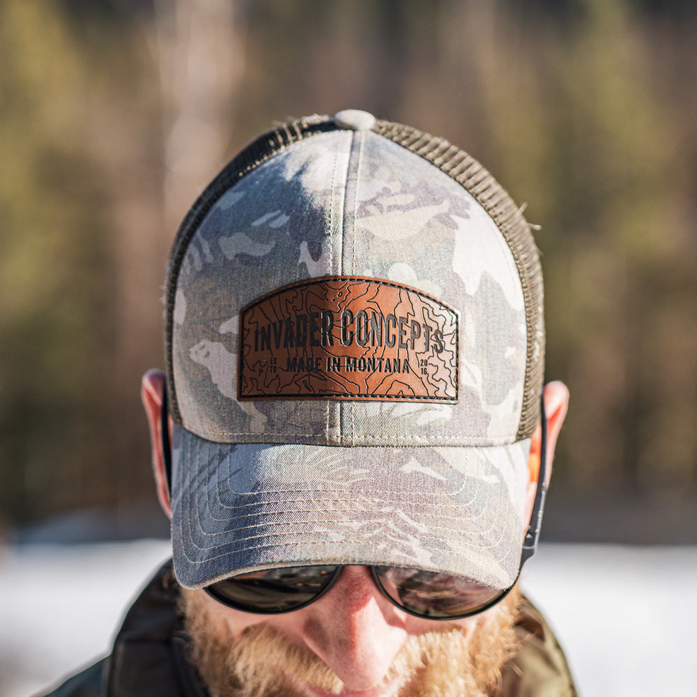 IC Camo Snapback Trucker Hat